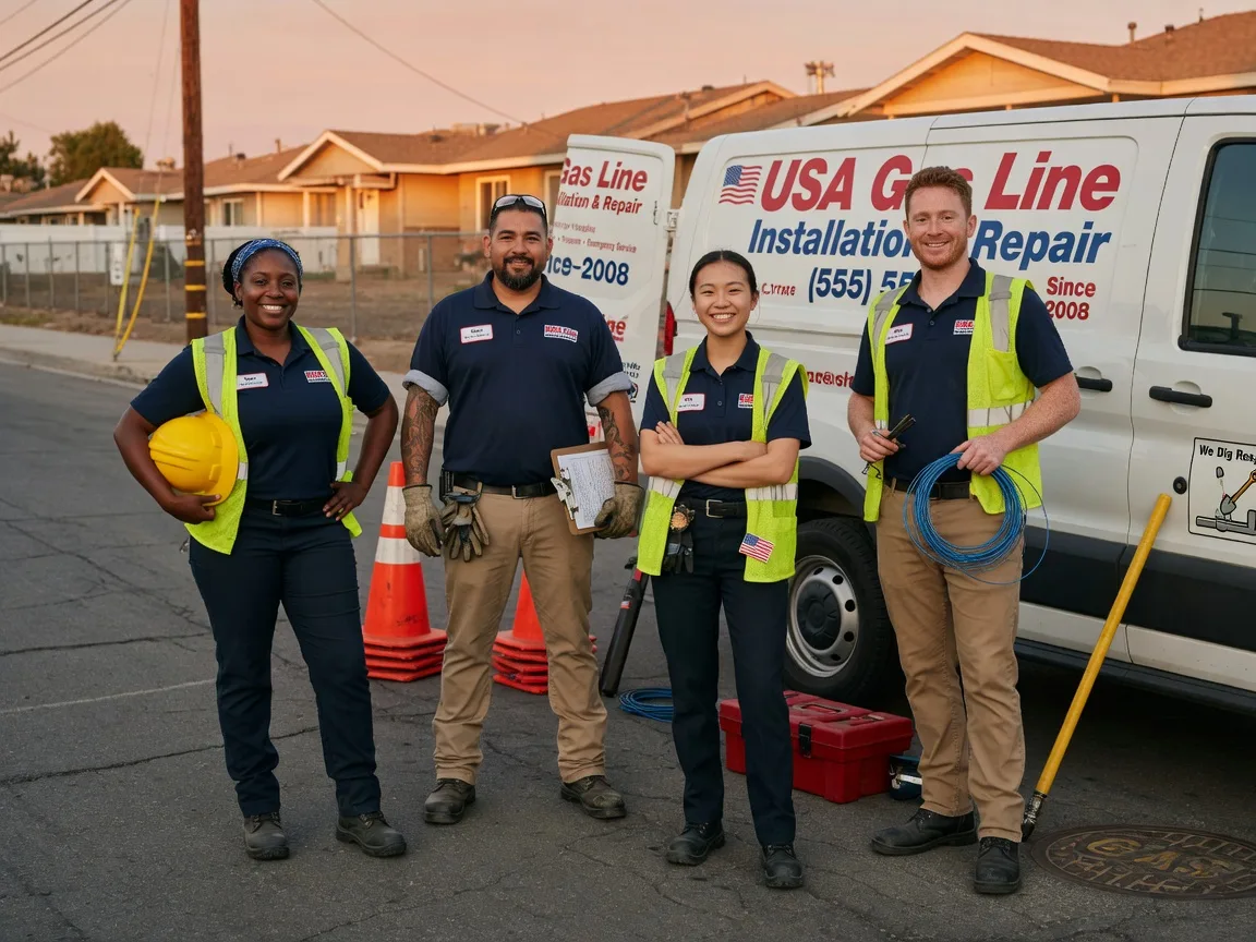 Gas Line Installation company in Milledgeville, OH